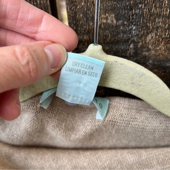 Celeste Cashmere & Wool Lightweight Sweater Poncho Wrap One Size - Picture 6 of 10